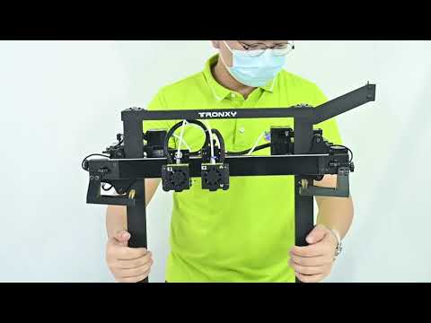 IDEX Tronxy Gemini S 3D Printer Installing