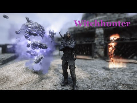 Skyrim Gameplay & Heavy Metal - Witchhunter