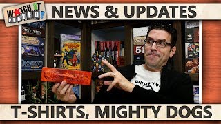 News (2017-10-03): T-Shirts, Dog Might, SHUX