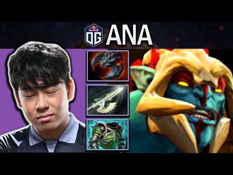OG.ANA SMURF HUSKAR WITH 38 KILLS & THANK BUILD - DOTA 2 7.31 GAMEPLAY