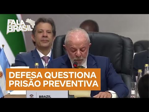Lula fazia discurso na G20 no momento da prisão de Bolsonaro