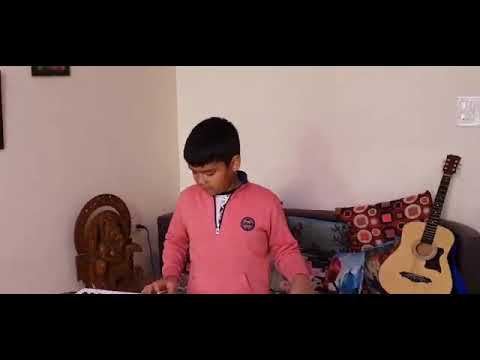 Sare jahanse accha played by a little boy Adwaya Sadangi।