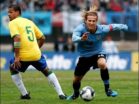 Eliminatórias Copa 2010 Uruguai x Brasil Jogo Completo