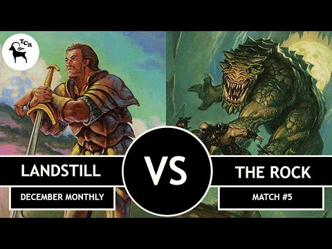 UW Landstill vs The Rock - Premodern Monthly Open December 2021 Match #5