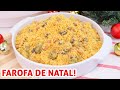 Farofa de Natal com Bacon: Receita Tradicional para o Jantar de Natal