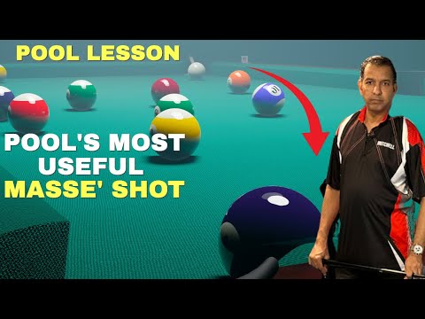A MUST HAVE Pool Shot - The Long Masse'  (Pool Lessons) 8 Ball, 9 Ball, 10 Ball