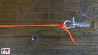 How to Tie an Anchor Hitch