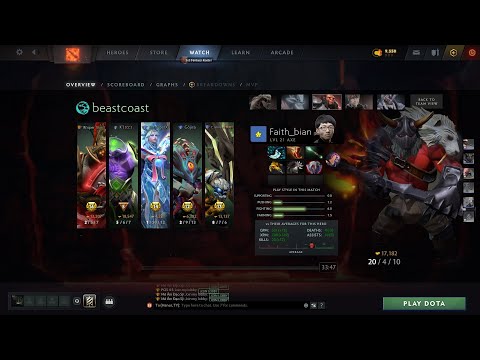 dota2fullmatch - Faith_bian - Axe - PSG.LGD vs beastcoast - TI11