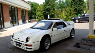 preview picture of video 'Ford RS200 Evolution Startup!'