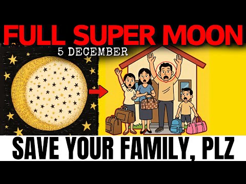🚨Chosen Ones: Dec 5, 2025 Full Moon Is 2025's BIGGEST & MOST Powerful—Massive Spiritual Miracles!