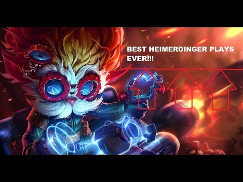 Best heimerdinger plays EVER!!!