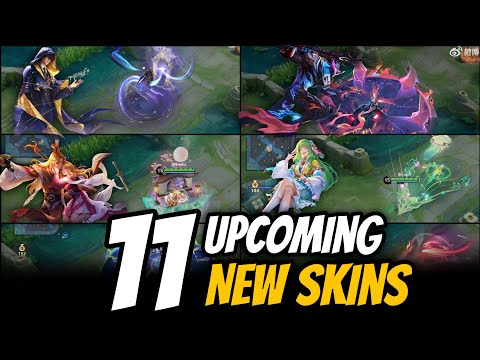 "11 UPCOMING NEW HIGH QUALITY SKINS | HONOR OF KINGS" 