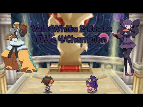 Pokemon Volt White 2 Redux Elite 4/Champion Battles (Challenge Mode)