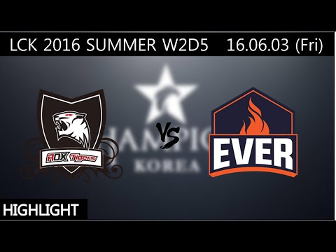 ROX Tigers vs ESC Ever Highlights G1 - W2D5 LCK 2016 Summer - ROX vs ESC Game 1