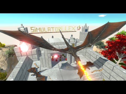 NEW UNIT Master Dragon vs Units - Animal Revolt Battle Simulator ARBS