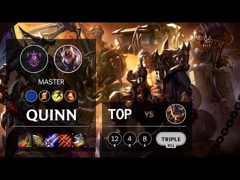 Quinn Top vs Rumble - EUW Master Patch 10.5