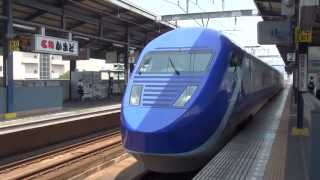 preview picture of video '[FHD]GCT坂出発車(20130727) Gauge Changable experiment Train departing Sakaide'