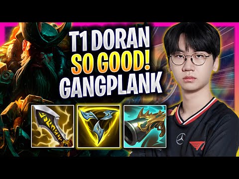 T1 DORAN IS SO GOOD WITH GANGPLANK! - T1 Doran Plays Gangplank TOP vs Cassiopeia!