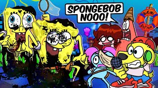 Friday Night Funkin but SPONGEBOB GOES INSANE & More LEARNING WITH PIBBY… FNF Mods 113
