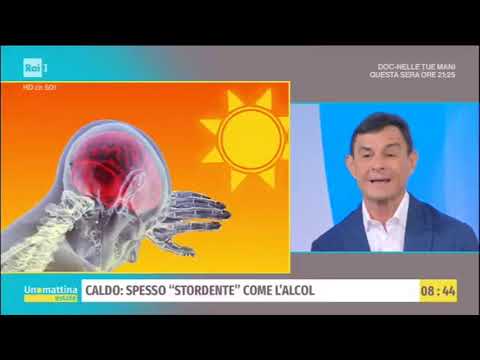 Caldo e cervello: il Prof. Barbanti a Uno Mattina