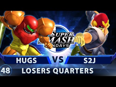 SSS 48 - HugS (Samus) vs. S2J (Falcon) - SSBM Top 32 Losers Quarters - Smash Melee