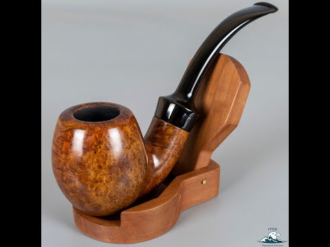 Tom Eltang Designed Stanwell "Royal Guard" Smooth Bent Saddle Stem (129) 9mm