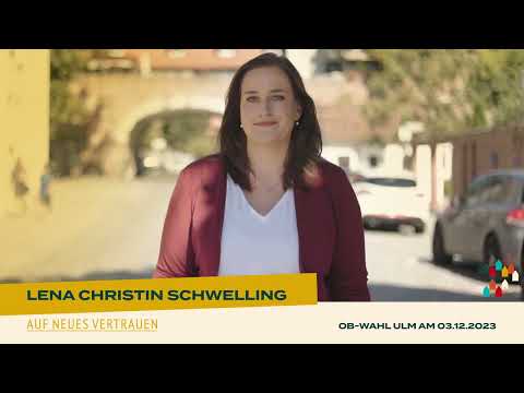 Lena Christin Schwelling // Auf Neues vertrauen // OB-Wahl Ulm 3.12.