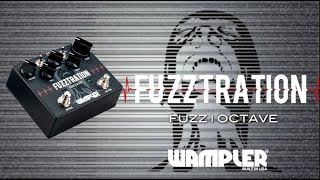 Video thumbnail for New FUZZ pedal from Wampler - the Fuzztration by Wampler Pedals