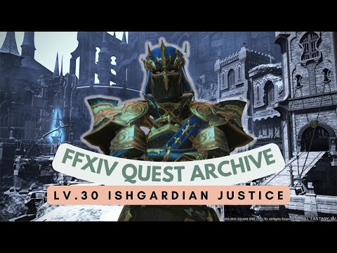 Dark Knight: Lv.30 Ishgardian Justice // FFXIV Quest Archive