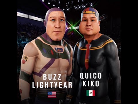 Buzz Lightyear vs. Quico 🚀🚀 #UFC3