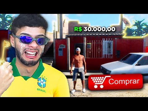 COMPREI Minha PRIMEIRA CASA no GTA BRASILEIRO!! 171