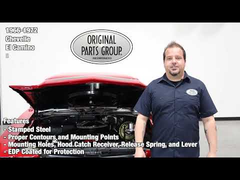 OPGI Product Spotlight: 1966-1972 Chevelle and El Camino Hood Latches