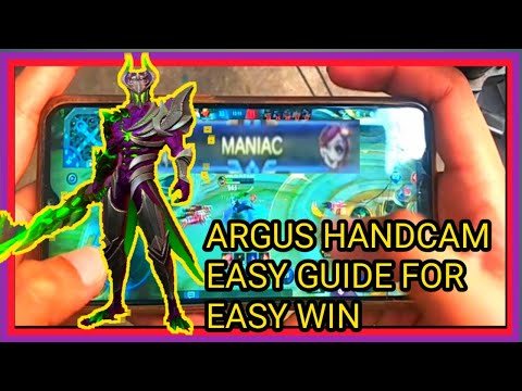 Argus handcam tips and guide|MLBB|Marlyn b vlog