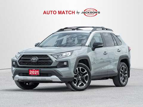 2021 Toyota RAV4 Trail AWD for sale at Jackson's Toyota in Barrie, ON