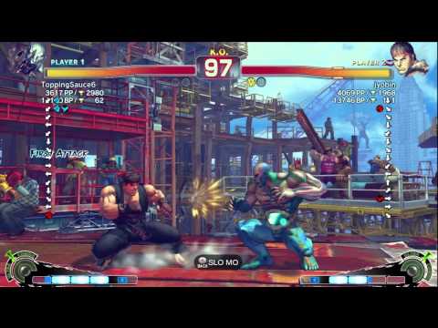 ToppingSauce6 (Seth) vs jyobin (Dat Roo) - AE 2012 Match *720p*