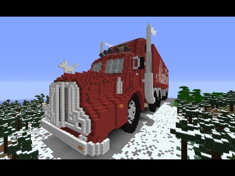 Let's Show Minecraft 1.6.4 Piston House Truck Part 7 + Download nicht der Coca Cola Truck epic