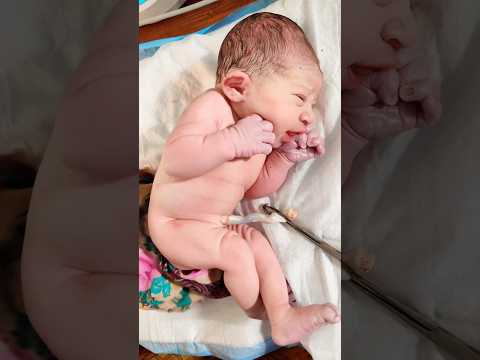 Adorable Newborn Baby First dose of Vaccine @AfterBirth