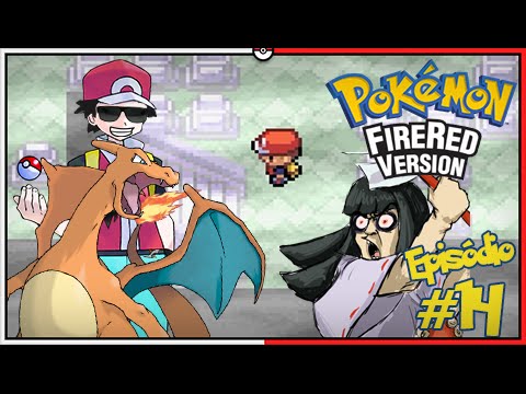 Pokémon Fire Red Let's Play #14: Lavender Town Medo do Zoião e Charizard na Parada