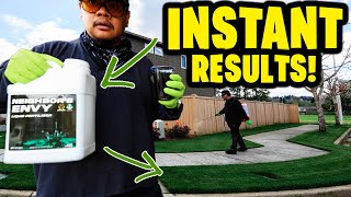 Fertilizer with instant results? This is wild!