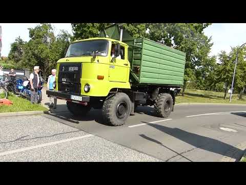 IFA Treffen Ludwigsfelde 2023 IFA L 60 Kipper und VW T 3 Syncro