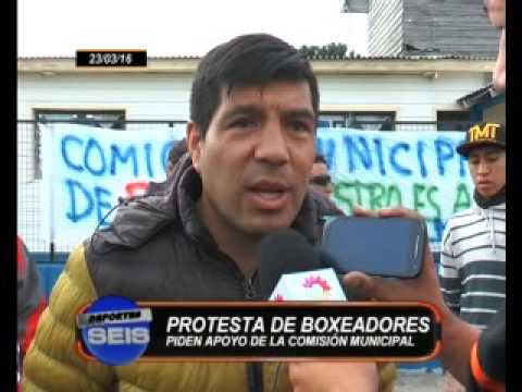 DEPORTES: RECLAMO DE BOXEADORES