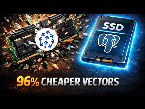 Postgres DiskANN vs. Pinecone: The 96x Cheaper Vector Stack
