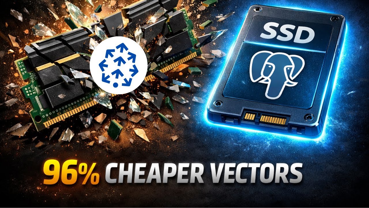 Postgres DiskANN vs. Pinecone: The 96x Cheaper Vector Stack