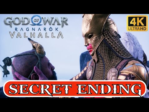 God of War Ragnarok Valhalla SECRET ENDING + All Optional Dialogue [4K 60ᶠᵖˢ ✔]