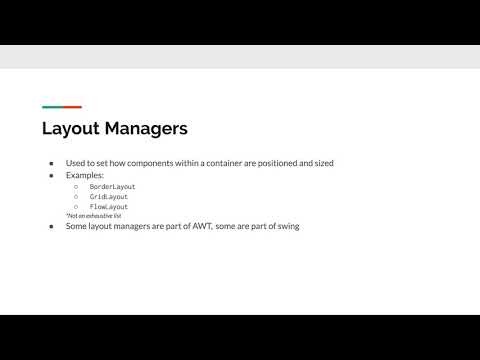 Java Gui Tutorial Part 5