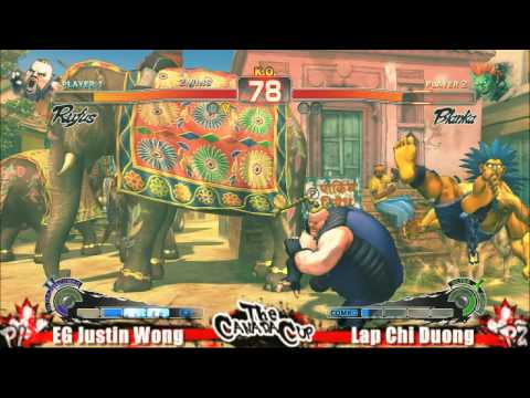 EG Justin Wong vs Lap Chi Duong Canada Cup 2010 SSF4 Singles