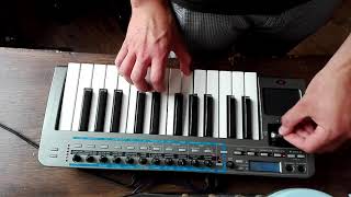 Video thumbnail for Novation XIo synth 25 - some presets by Keyboarder Hoarder