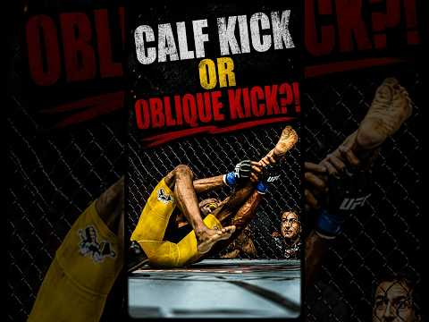 WOULD YOU BAN CALF KICK OR OBLIQUE KICK?! #ufc #mma #fighters