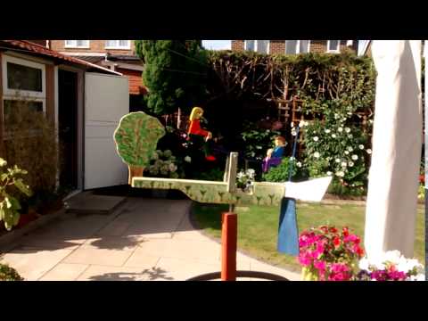 whirligig girl boy on See Saw