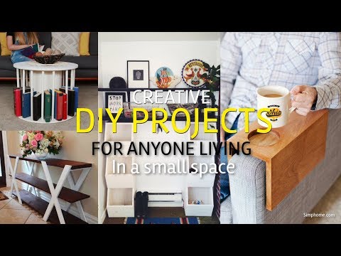 , title : '20 Creative DIY Projects for Anyone Living in a Small Space'